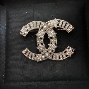 Chanel star brooch